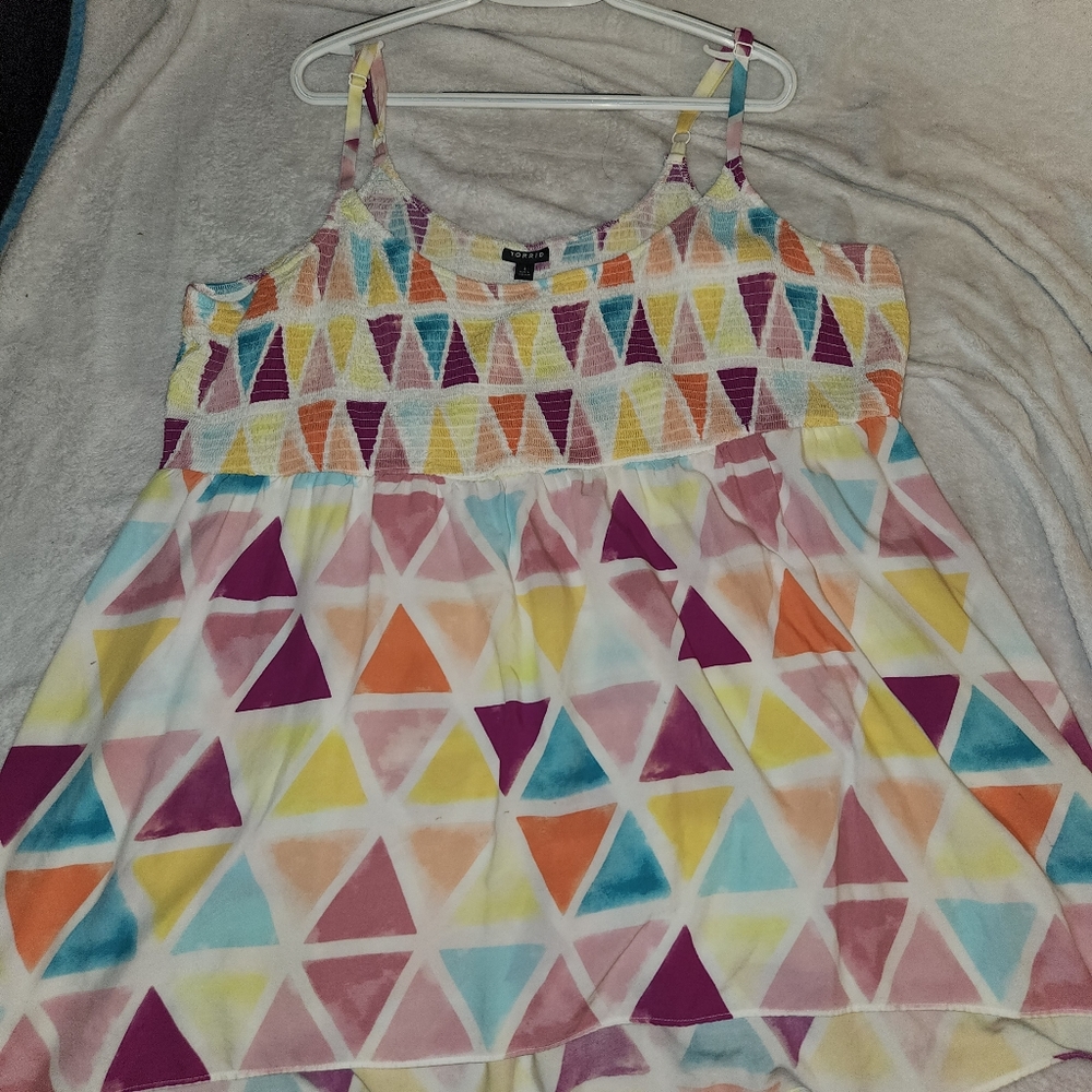 TORRID babydoll tunic size 4